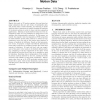 Indexing of variable length multi-attribute motion data