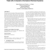 Indexing time vs. query time: trade-offs in dynamic information retrieval systems