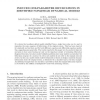 Induced One-Parameter bifurcations in Identified Nonlinear Dynamical Models
