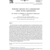 Induction operators for a computational colour-texture representation