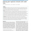 Inferring gene regression networks with model trees