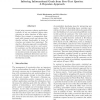 Inferring Informational Goals from Free-Text Queries: A Bayesian Approach