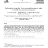 Information extraction from structured documents using k-testable tree automaton inference