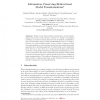 Information Preserving Bidirectional Model Transformations