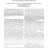 Informed data distribution selection in a self-predicting storage system