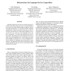 Infrastructure for Language Service Composition