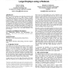 Initial evaluation of a bare-hand interaction technique for large displays using a webcam