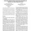 Instruction-based System-level Power Evaluation of System-On-A-Chip Peripheral Cores