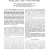 Integrated OTP-Based User Authentication Scheme Using Smart Cards in Home Networks