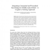 Integrating Conceptual and Procedural Knowledge for Middle-school Math