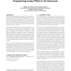 Integrating digital logic design and assembly programming using FPGAs in the classroom