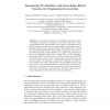 Integrating Probabilistic and Knowledge-Based Systems for Explanation Generation