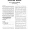 Integrating real-time analysis with the dendritic cell algorithm through segmentation