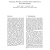 Integrating real-time and partial-order information in event-data displays