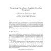Integrating Textual and Graphical Modelling Languages