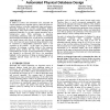 Integrating Vertical and Horizontal Partitioning Into Automated Physical Database Design