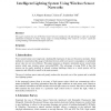 Intelligent Lighting System Using Wireless Sensor Networks