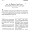 Intensity-based image registration using multiple distributed agents