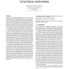 Inter-block GPU communication via fast barrier synchronization