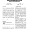 Inter-reference gap distribution replacement: an improved replacement algorithm for set-associative caches
