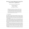 InterAct: Virtual Sharing for Interactive Client-Server Applications