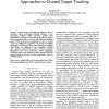Interacting Multiple Model Particle-type Filtering Approaches to Ground Target Tracking