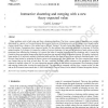 Interactive clustering and merging with a new fuzzy expected value