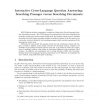 Interactive Cross-Language Question Answering: Searching Passages Versus Searching Documents