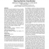 Interactive optimization for steering machine classification