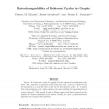 Interchangeability of Relevant Cycles in Graphs