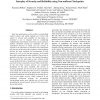 Interplay of Security and Reliability using Non-uniform Checkpoints
