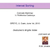 Interval Sorting