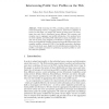 Interweaving Public User Profiles on the Web
