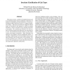 Invariant Classification of Gait Types