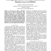 Investigating Scenario-Conscious Asynchronous Rendezvous over RDMA