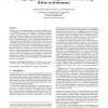 Investigating the effects of using different nursery sizing policies on performance