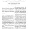 Investigating Two Different Approaches for Encrypted Traffic Classification
