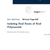 Isolating real roots of real polynomials