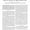 Joint Iterative Time-Variant Channel Estimation and Multi-User Detection for MIMO-OFDM Systems