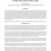 Joint position estimation for object-based analysis-synthesis coding