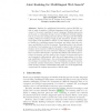 Joint Ranking for Multilingual Web Search