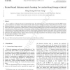Kernel-based distance metric learning for content-based image retrieval