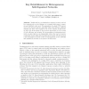 Key Establishment in Heterogeneous Self-organized Networks