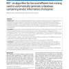 KID - an algorithm for fast and efficient text mining used to automatically generate a database containing kinetic information o