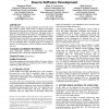 Knowledge work artifacts: kernel cousins for free/open source software development