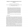 Kriging for Localized Spatial Interpolation in Sensor Networks
