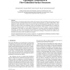 Lagrangian Visualization of Flow-Embedded Surface Structures