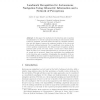 Landmark Recognition for Autonomous Navigation Using Odometric Information and a Network of Perceptrons