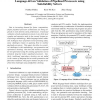 Language-driven Validation of Pipelined Processors using Satisfiability Solvers