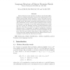 Language structure of pattern Sturmian words